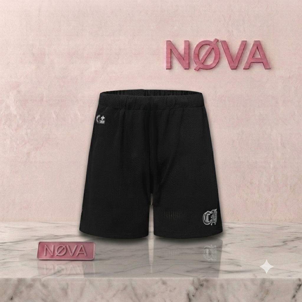 Chrome Hearts Mesh Stadium Football Jersey shorts