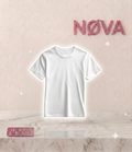 NØVA Basics Plain white t-shirt